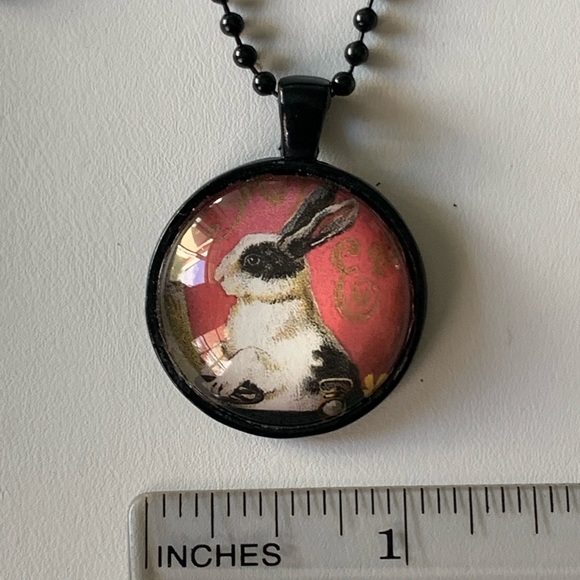 Necklace rabbit pendant charm - Picture 8 of 9